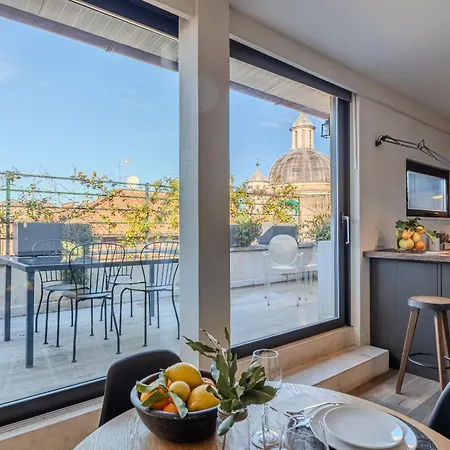 Una Favolosa Terrazza Nel Centro Di Roma-2
